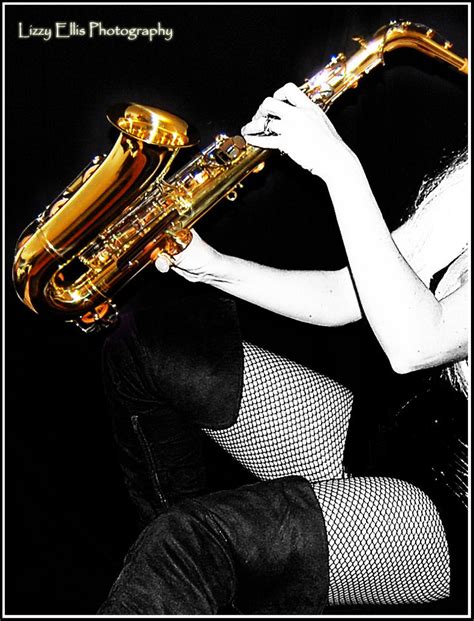 Sexy saxophone show